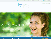 Tablet Screenshot of beltondental.net